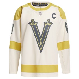 Vegas Golden Knights Trikot Mark Stone Adidas 2023-24 Cream Winter Classic Authentic - Herren